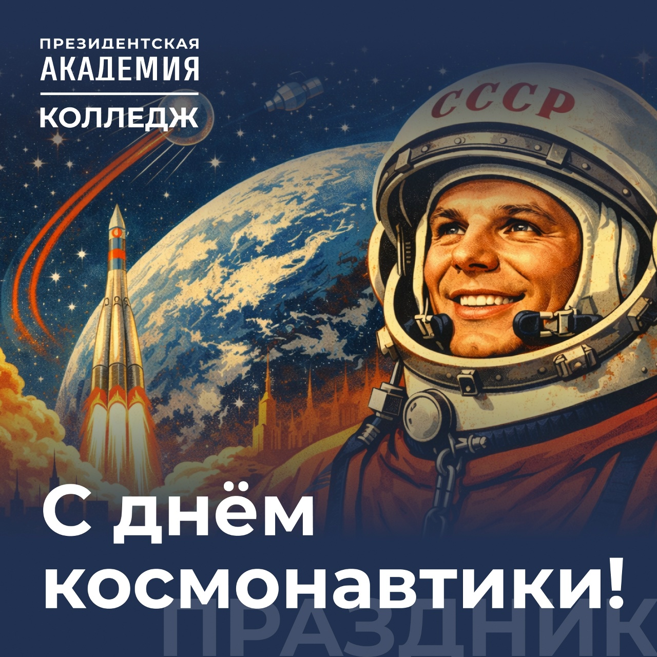С Днем космонавтики! 